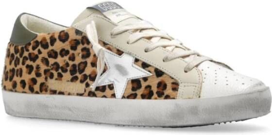 Golden Goose Super-Star Sneakers Brown Dames