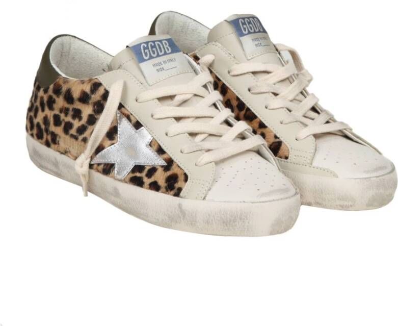 Golden Goose Super-Star Sneakers Brown Dames