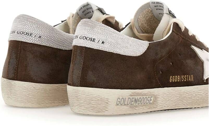 Golden Goose Super-Star Sneakers Brown Heren