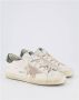 Golden Goose Wit Lichtroze Donkergroen Superstar White Dames - Thumbnail 3