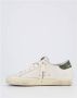 Golden Goose Wit Lichtroze Donkergroen Superstar White Dames - Thumbnail 5