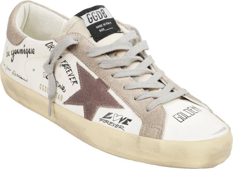 Golden Goose Super-Star Sneakers White Heren