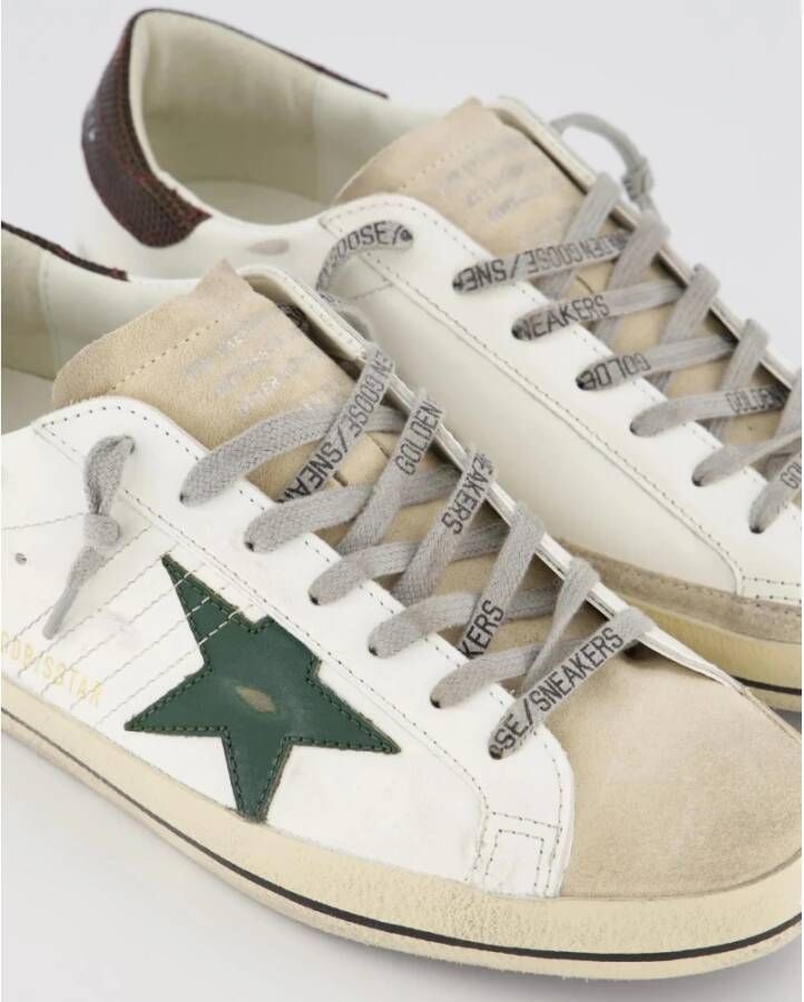 Golden Goose Super-Star Sneakers White Heren