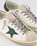 Golden Goose Stijlvolle Leren Sneakers in Wit Groen Bruin Multicolor Heren - Thumbnail 9