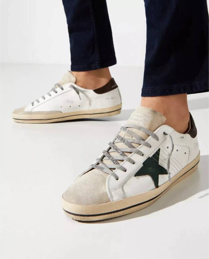 Golden Goose Super-Star Sneakers White Heren