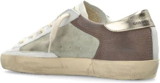 Golden Goose Super Star Suède Leren Sneakers Multicolor Dames