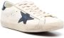 Golden Goose Distressed Super-Star Lace-Up Sneakers Beige Heren - Thumbnail 2