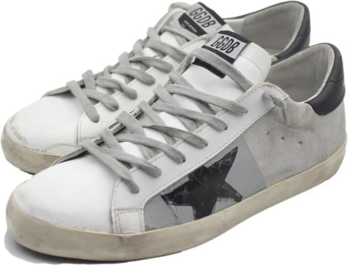 Golden Goose Superstar Bianca Grigia Sneakers Multicolor Dames