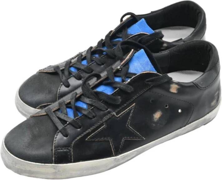 Golden Goose Superstar Black Bluette Sneakers Black Heren