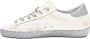 Golden Goose Superstar Cream Black Silver Glitter Sneakers White Dames - Thumbnail 2