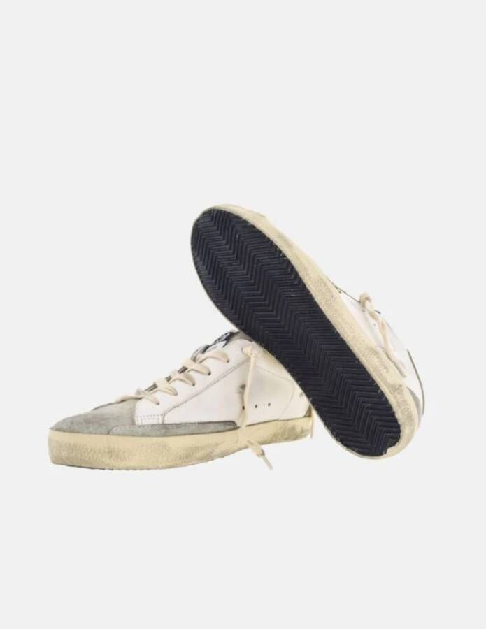 Golden Goose SuperStar Glitter Star Sneakers White Heren