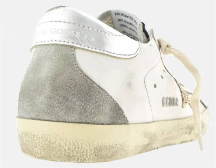 Golden Goose SuperStar Glitter Star Sneakers White Heren