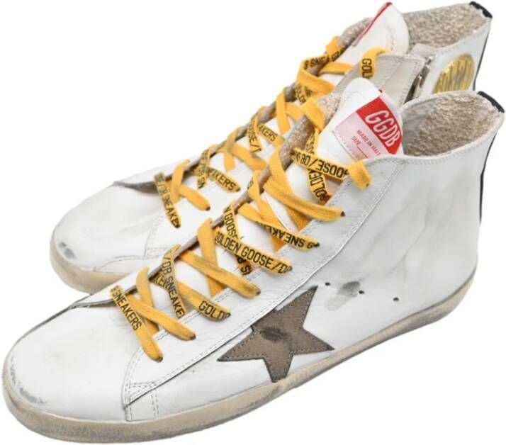 Golden Goose Superstar Grey Blue Sneakers White Heren