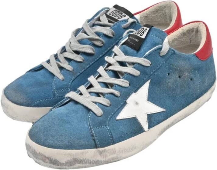 Golden Goose Superstar Light Blue Sneakers Blue Heren