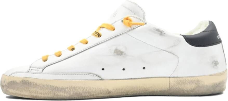 Golden Goose Superstar Sherling Sneakers Wit Zwart White Heren