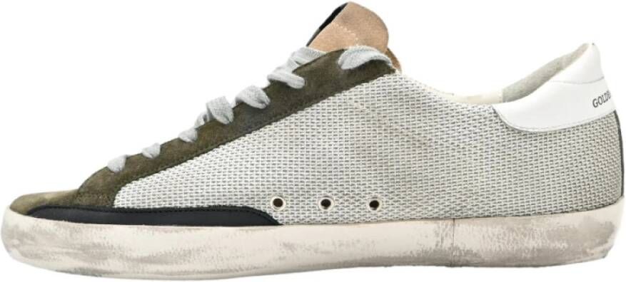 Golden Goose Superstar Silver Black Star Sneakers Multicolor Heren