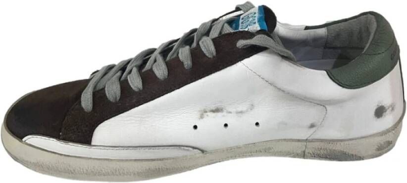 Golden Goose Superstar Sneakers Authenticiteitskaart Opmerking Multicolor Heren