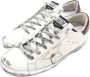 Golden Goose Superstar White and Back Violet Sneakers White Dames - Thumbnail 3