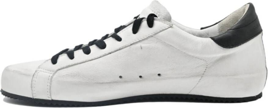 Golden Goose Superstar White and Black Sneakers White Heren