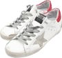 Golden Goose Superstar White and Red Star Sneakers White Dames - Thumbnail 3