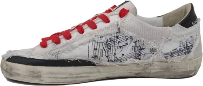 Golden Goose Superstar White Black Fantasy Sneakers Multicolor Heren