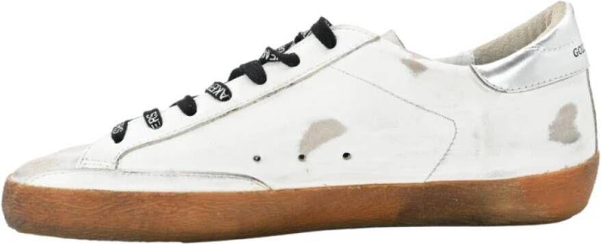 Golden Goose Superstar White Black Star Sneakers White Heren