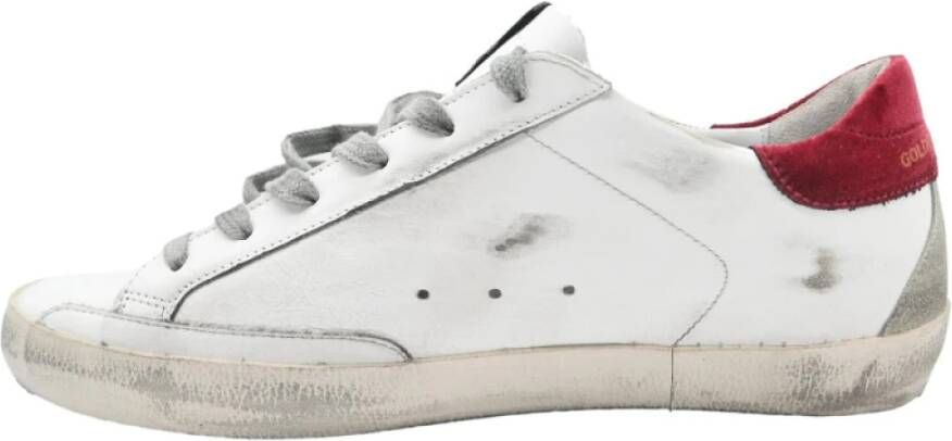 Golden Goose Superstar White Blue Star Sneakers White Heren