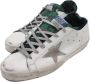 Golden Goose Superstar White Green Shearling Sneakers White Dames - Thumbnail 2