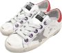 Golden Goose Superstar White Grey Star Red Sneakers White Dames - Thumbnail 3