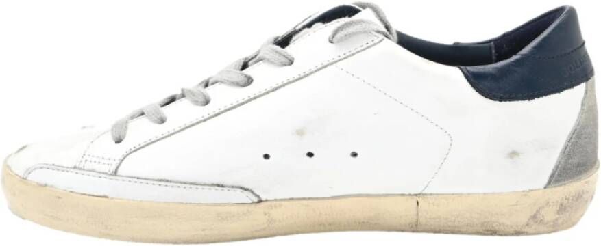 Golden Goose Superstar White Grey Star Sneakers White Dames