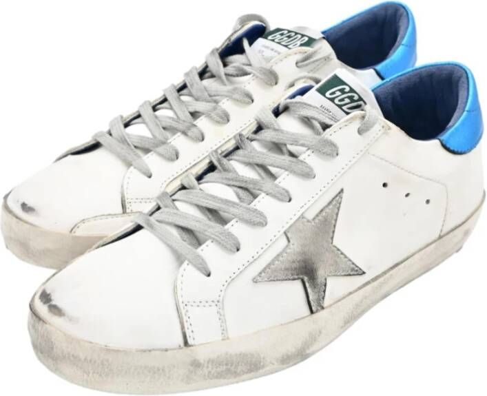 Golden Goose Superstar White Grey Star Sneakers White Heren