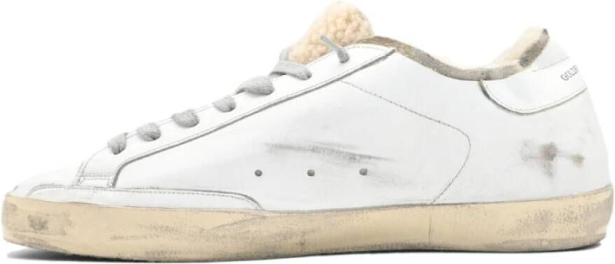 Golden Goose Superstar White Grey Star Sneakers White Heren