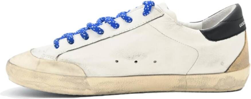 Golden Goose Superstar White Silver Star Sneakers White Heren