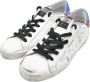 Golden Goose Superstar Wit Blauw Rood Sneakers White Dames - Thumbnail 3