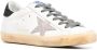 Golden Goose Superstar Witte Leren Sneakers met Glitter White Heren - Thumbnail 2