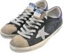 Golden Goose Superstar Zwart Suède Violet Sneakers Gray Heren - Thumbnail 3