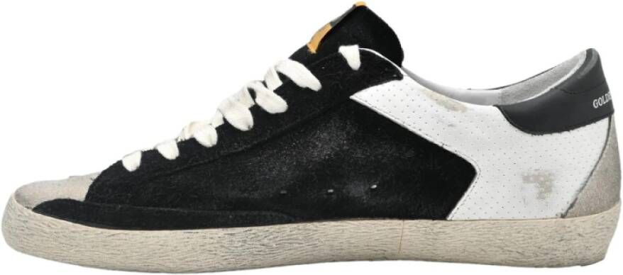 Golden Goose Superstar Zwart Wit Ster Beige Sneakers Black Dames