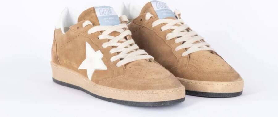 Golden Goose Tabak Ball Star Sneakers Brown Dames