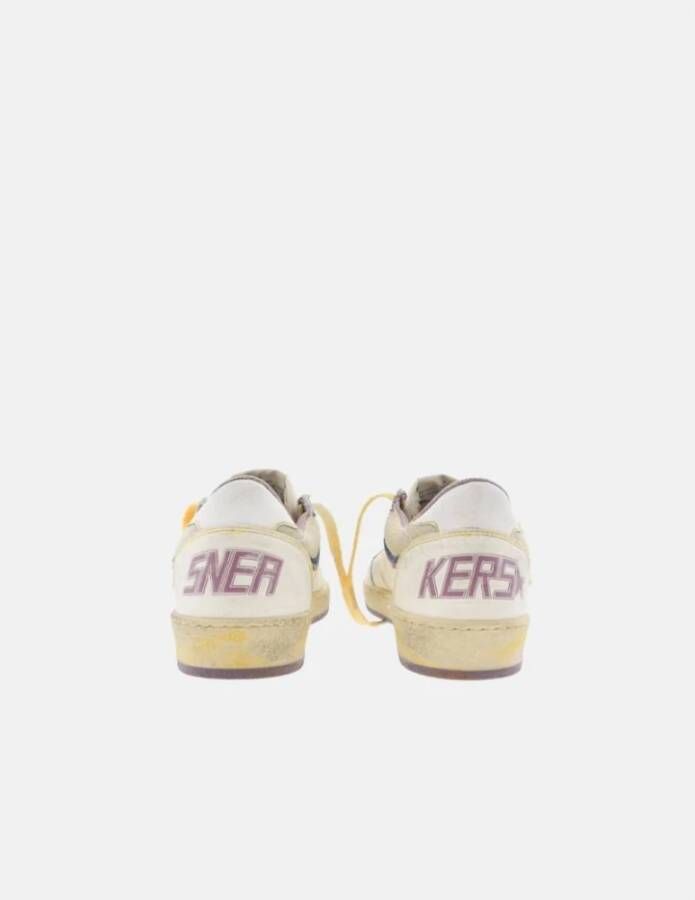 Golden Goose TPU Malva Ball-Star Sneakers White Dames