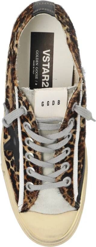 Golden Goose V-Star Sneaker Brown Dames