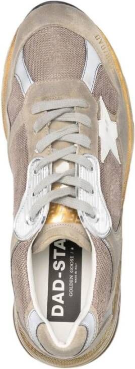 Golden Goose Vader Ster Leren Hardloopschoenen Multicolor Heren