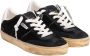 Golden Goose Zwarte Suède Sneakers Ronde Neus Logo Black Dames - Thumbnail 2