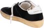 Golden Goose Zwarte Suède Sneakers Ronde Neus Logo Black Dames - Thumbnail 4