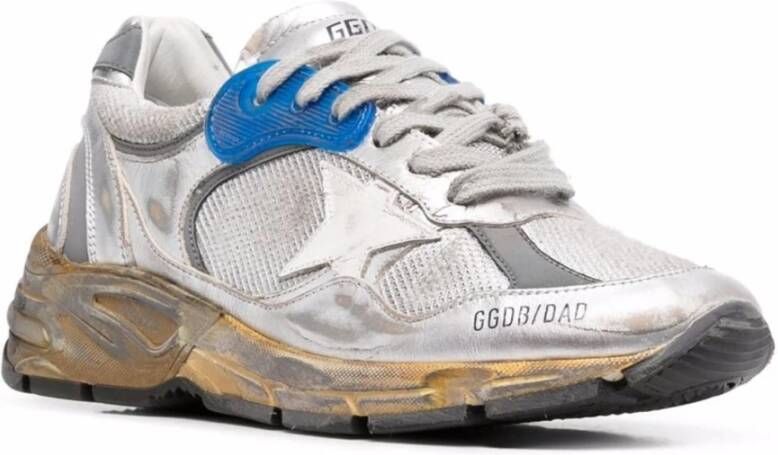 Golden Goose Verontrust Leren Ster Hardloopschoenen Multicolor Dames