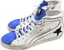 Golden Goose Wit Blauw Rood Francy Sneakers White Heren - Thumbnail 3