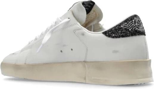 Golden Goose Wit Goud Stardan Sneakers White Dames