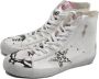 Golden Goose Wit Grijs Leo Pyton Sneakers White Dames - Thumbnail 3