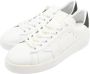 Golden Goose Wit Groen Purestar Leren Sneakers White Heren - Thumbnail 3