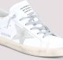 Golden Goose Witte Leren Sneakers met Contrasterende Details White Dames - Thumbnail 19