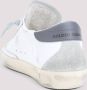 Golden Goose Witte Leren Sneakers met Contrasterende Details White Dames - Thumbnail 20